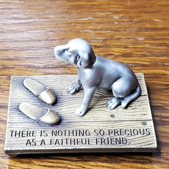 JJ Other - JJ Figurine - Brass & Pewter - Faithful Friend